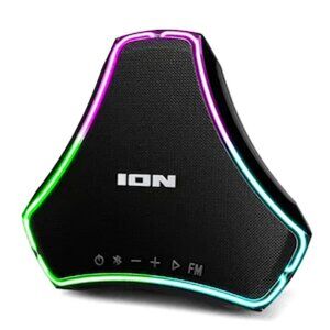 ION Audio Triumph Portable Bluetooth Speaker with Waterproof, Black